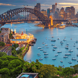 Sydney-Air travel markets